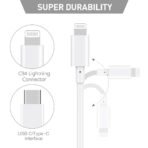 Type C to Lightning Cable - 2 Meter - Up to 20W - Image 3
