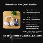 MasterPods Max - ANC Wireless Over-Ear Headphones, Transparency Mode, Personalized Spatial Audio, Dolby Atmos 24H Battery & Deep Bass with FREE Gift - Image 16